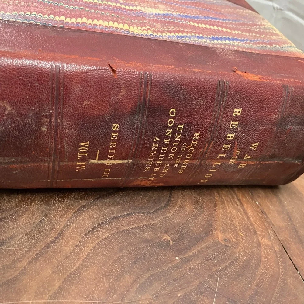 War of the Rebellion Official Records Series III Vol IV 1900 Civil War US